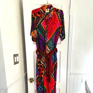 Farm Rio colorful and vibrant Jumpsuit Size M brand new never worn.